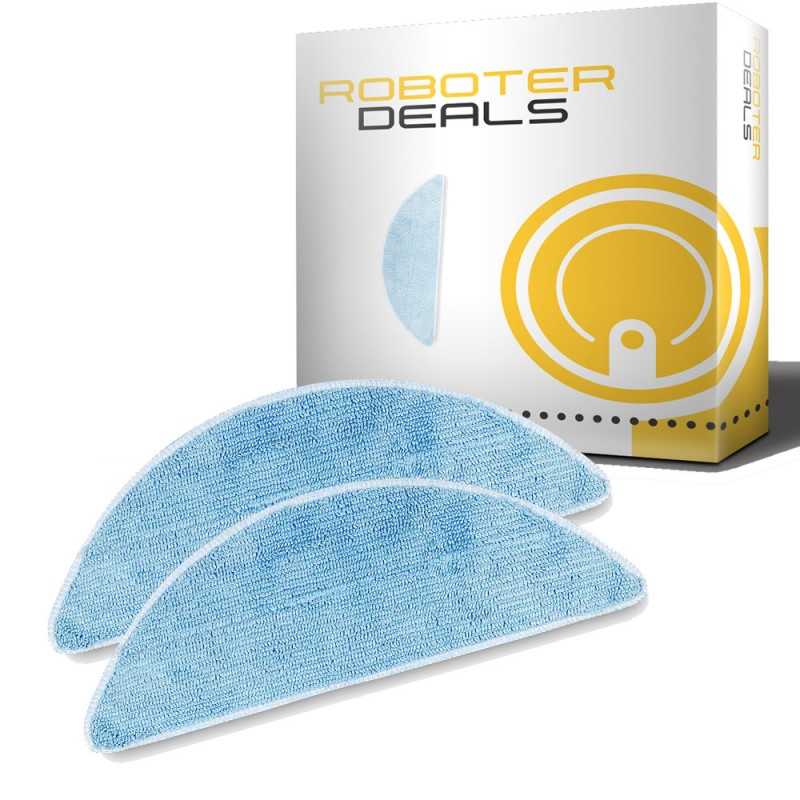 Mikrofaserpad (2 Stck.) für Ecovacs Deebot 600, 601 und 605 (D-CC3D) Mikrofaserpad (2 Stck.) für Ecovacs Deebot 600, 601 und 605 (D-CC3D)