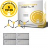 Zubehör Set, Zubehör Kit für Ecovacs Deebot 600, 601, 605