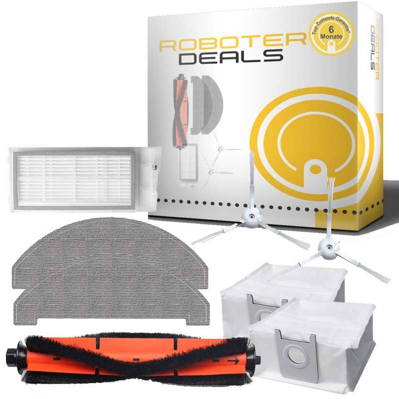 Zubehör Set für ROIDMI EVE Plus (2x Staubbeutel, 1x Filter, 2x Seitenbürsten, 1x Hauptbürste, 2x Pad) Zubehör Set für ROIDMI EVE Plus (2x Staubbeutel, 1x Filter, 2x Seitenbürsten, 1x Hauptbürste, 2x Pad)