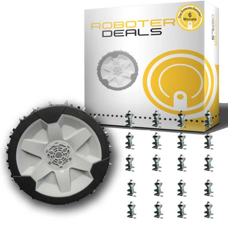 Edelstahl Spikes (40 Stck. + Montage Werkzeug) für alle Gardena Rasenmähroboter Edelstahl Spikes (40 Stck. + Montage Werkzeug) für alle Gardena Rasenmähroboter