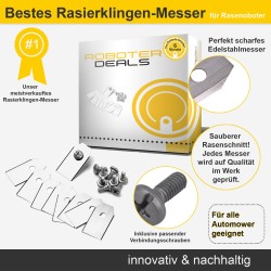 Messer, Ersatz-Klingen 0,6 mm inkl. Schrauben (30 Stück) für alle Husqvarna Automower