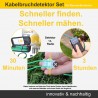 Kabelbruch Set inkl. Draht und Verbinder - Drahtbruch finden und beheben