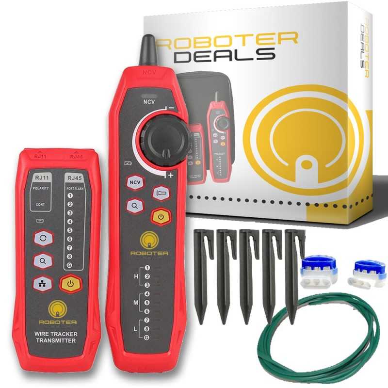 Profi Kabelbruch-Detektor mit Reparaturset - schneller finden und beheben Profi Kabelbruch-Detektor mit Reparaturset - schneller finden und beheben