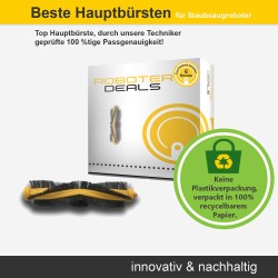 Hauptbürste mit Borsten (1 Stück) für Ecovacs Deebot 900 u. D900 Saugroboter