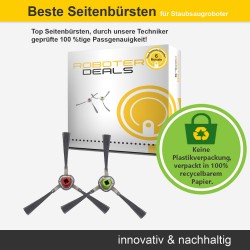 Seitenbürsten (2 Stück) für Ecovacs OZMO Saugroboter