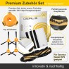 Zubehör Set (Ersatzteile) für alle Ecovacs Deebot N79 Modelle (1x Hauptbürste, 4x Filter, 4x Seitenbürste)
