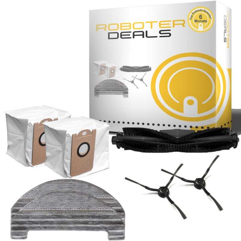 Zubehör Set für Proscenic M8 Pro (1x Hauptbürste, 2x Staubbeutel, 2x Pad, 2x Seitenbürste) Zubehör Set für Proscenic M8 Pro (1x Hauptbürste, 2x Staubbeutel, 2x Pad, 2x Seitenbürste)