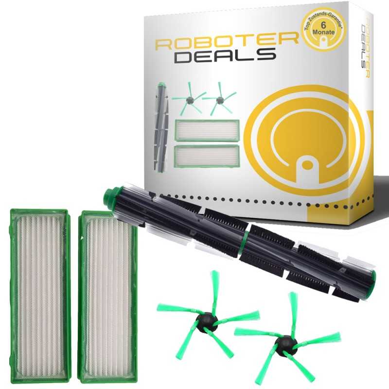 Zubehör Set für Vorwerk Kobold VR300 (2x Seitenbürste, 1x Hauptbürste, 2x Filter) Zubehör Set für Vorwerk Kobold VR300 (2x Seitenbürste, 1x Hauptbürste, 2x Filter)