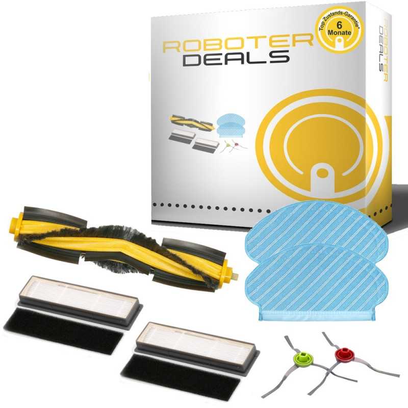 Zubehör Set für Yeedi vac max (2x Pad, 2x Seitenbürste, 1x Hauptbürste, 2x Filter) Zubehör Set für Yeedi vac max (2x Pad, 2x Seitenbürste, 1x Hauptbürste, 2x Filter)