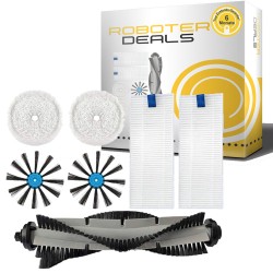 Zubehör Set für Bissell SpinWave (2x Pad, 2x Filter, 2x Seitenbürste, 1x Hauptbürste)
