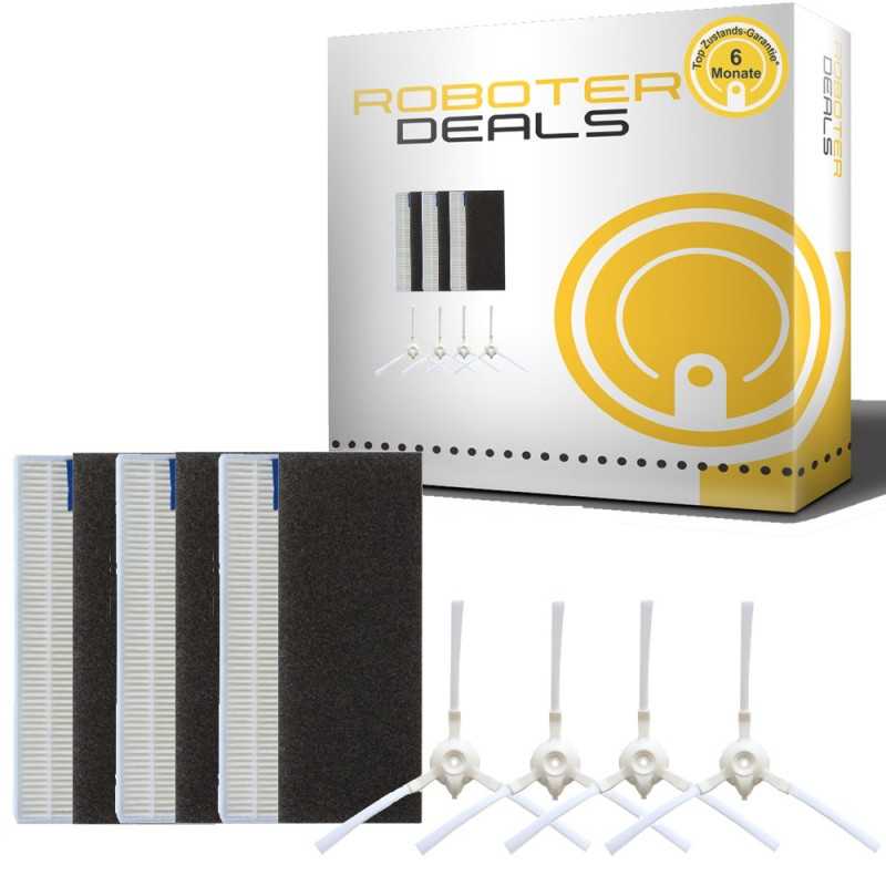 Zubehör Set für Rowenta Smart Force Essential (3x Filter, 4 x Seitenbürste) Zubehör Set für Rowenta Smart Force Essential (3x Filter, 4 x Seitenbürste)