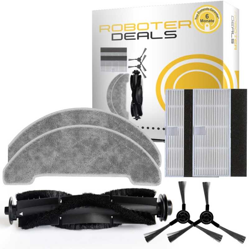 Zubehör Set für Ultenic D5s (2x Filter, 2x Seitenbürste, 1x Hauptbürste, 2x Pad) Zubehör Set für Ultenic D5s (2x Filter, 2x Seitenbürste, 1x Hauptbürste, 2x Pad)