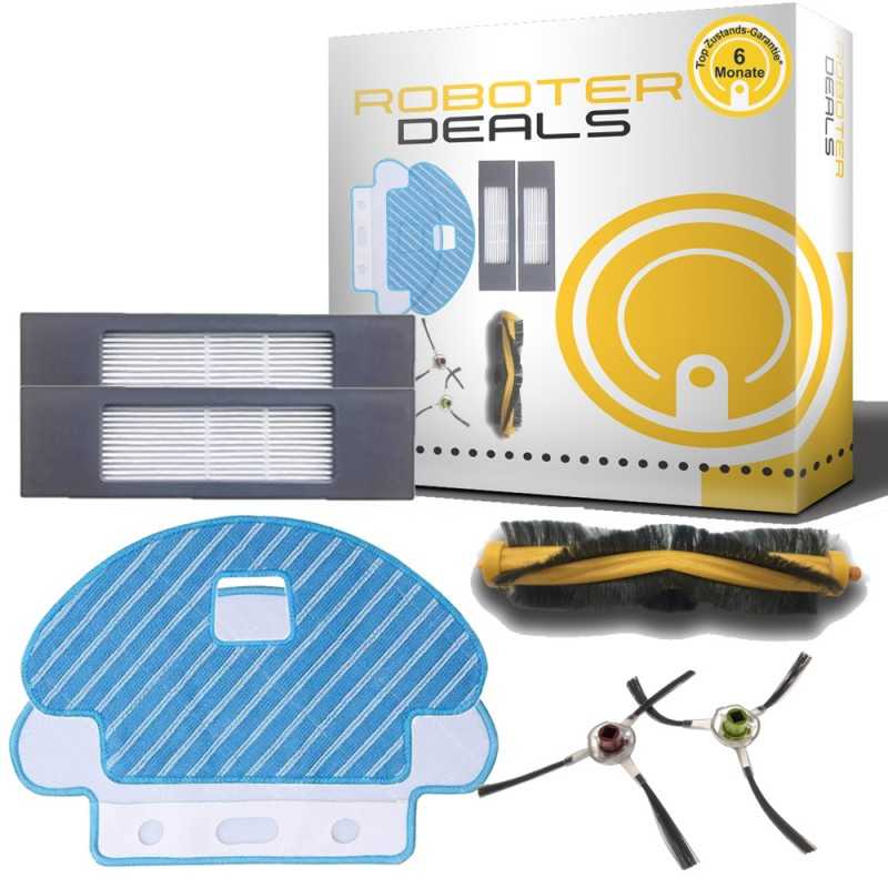 Zubehör-Set für iRobot Roomba Combo Serie (2x Seitenbürsten, 2x Pad, 2x Filter, 1 Hauptbürste) Zubehör-Set für iRobot Roomba Combo Serie (2x Seitenbürsten, 2x Pad, 2x Filter, 1 Hauptbürste)