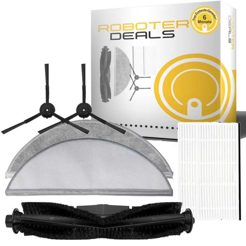 Zubehör Set (Ersatzteile) für Lydsto R1 (2x Pad, 2x Seitenbürste 1x Hauptbürste, 1x Filter) Zubehör Set (Ersatzteile) für Lydsto R1 (2x Pad, 2x Seitenbürste 1x Hauptbürste, 1x Filter)