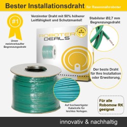 Begrenzungskabel, Draht (200m) für alle Robomow RX, RC, RS, RK