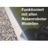 Rasenkanten Set (5 x 1 Meter länge) für sauberen Rasenschnitt an der Mähkante mit Mähroboter