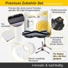 Zubehör Set (Ersatzteile) für Ecovacs Deebot N9 Plus (2x Filter, 2x Pad, 1x Hauptbürste, 2x Seitenbürste)