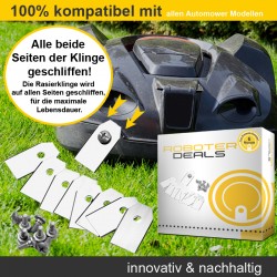 Messer, Ersatz-Klingen 0,6 mm inkl. Schrauben (30 Stück) für alle Husqvarna Automower
