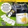 Sicherheits-Messer, Rasier-Klingen, Ersatzmesser 0,6 mm mit Schrauben (9 Stück) für alle Gardena Modelle