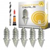 Edelstahl Spikes (40 Stück) mit spezial Montagewerkzeug für alle LandxCape Modelle