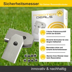 Messer, Ersatz-Klingen 0,6 mm inkl. Schrauben (30 Stück) für alle Husqvarna Automower
