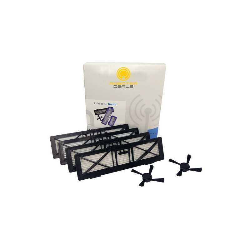 Roboter-Deals Zubehör-Set für Botvac Connected Modelle (4x Filter, 2x Seitenbürste) Roboter-Deals Zubehör-Set für Botvac Connected Modelle (4x Filter, 2x Seitenbürste)