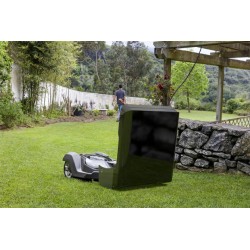 Mähroboter Garage RDV Medium aus Alu & Edelstahl für Automower
