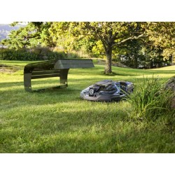 Mähroboter Garage RDV Medium aus Alu & Edelstahl für Automower
