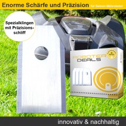Messer, Ersatz-Klingen 0,6 mm inkl. Schrauben (30 Stück) für alle Husqvarna Automower