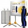 Zubehör Set, Ersatzteile Kit für Hosome G9070 (2x Seitenbürste, 2x Feinstaubfilter, 1x Hauptbürste) Zubehör Set, Ersatzteile Kit für Hosome G9070 (2x Seitenbürste, 2x Feinstaubfilter, 1x Hauptbürste)