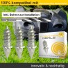 Edelstahl Spikes (40 Stück inkl. Montage-Werkzeug) für alle Robomow Rasenmähroboter