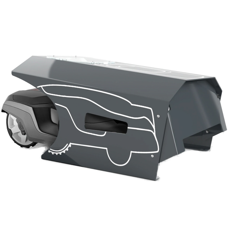 RDJ Mähroboter Garage aus Aluminium für Husqvarna Automower RDJ Mähroboter Garage aus Aluminium für Husqvarna Automower