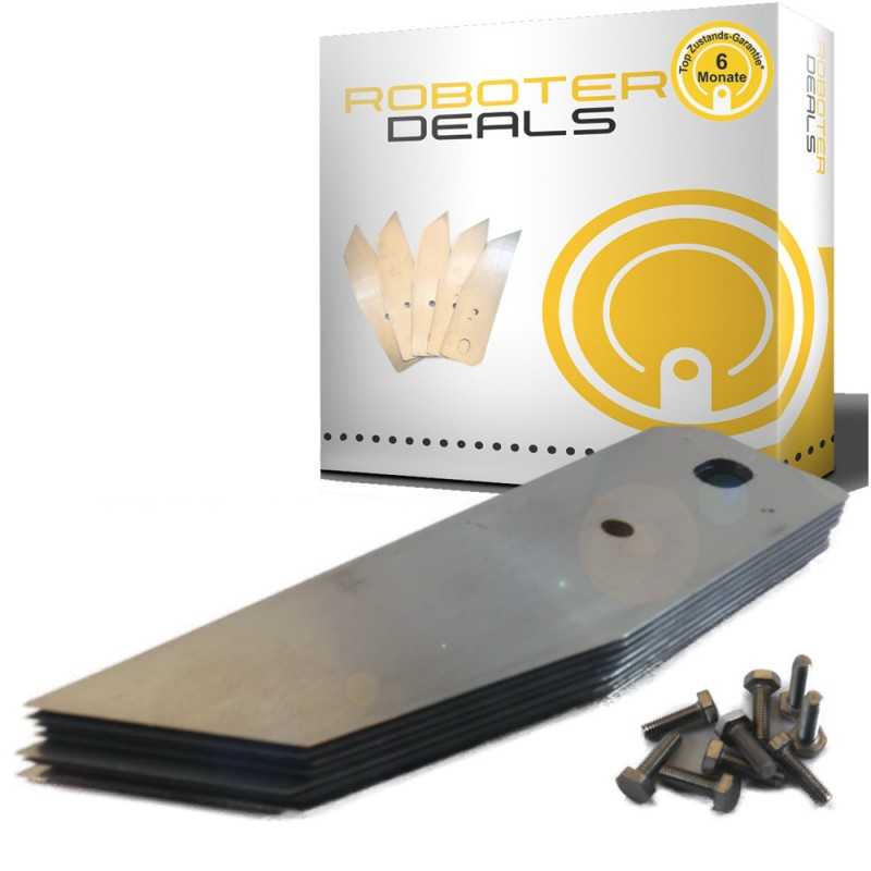 Edelstahlrasierklingen, Ersatz-Messer (9 Stck.) für Robolinho 100, 1100, 3100, 4100 Edelstahlrasierklingen, Ersatz-Messer (9 Stck.) für Robolinho 100, 1100, 3100, 4100