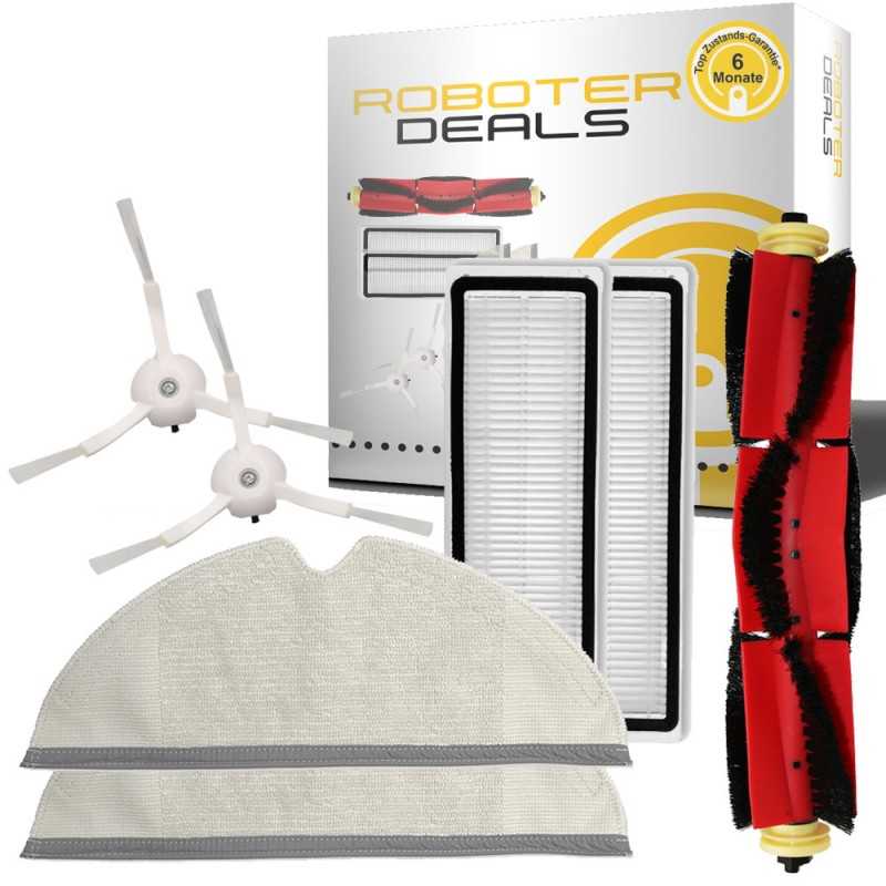 Zubehör Set (Ersatzteile) für Xiaomi Mi 1S (2x Seitenbürsten, 2x Filter, 1x Hauptbürste) Zubehör Set (Ersatzteile) für Xiaomi Mi 1S (2x Seitenbürsten, 2x Filter, 1x Hauptbürste)