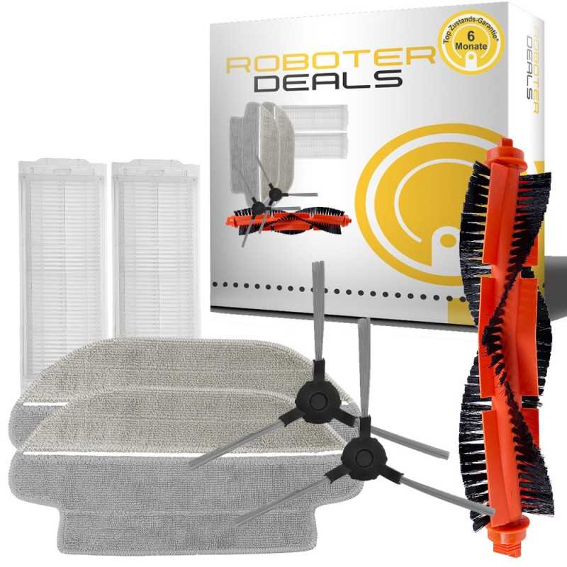 Zubehör Set (Ersatzteile) für Xiaomi Mi 2s (2x Seitenbürste, 2x Pad, 1x Hauptbürste, 2x Filter) Zubehör Set (Ersatzteile) für Xiaomi Mi 2s (2x Seitenbürste, 2x Pad, 1x Hauptbürste, 2x Filter)