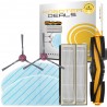 Zubehör Set, Ersatzteile Kit für Yeedi Vac 2 Pro (2x Seitenbürste, 2x Filter, 2x Pad, 1x Hauptbürste) Zubehör Set, Ersatzteile Kit für Yeedi Vac 2 Pro (2x Seitenbürste, 2x Filter, 2x Pad, 1x Hauptbürste)