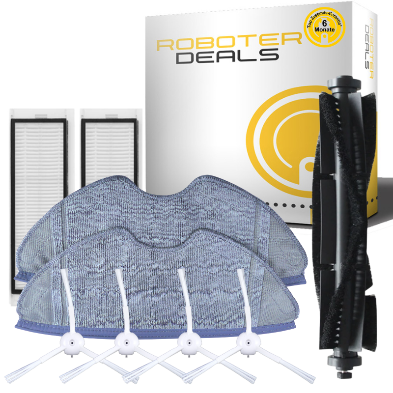 Zubehör-Set, Ersatzteile Kit für Saugroboter 360 S7 Modelle (2x Filter, 2x Pad, 4x Seitenbürsten, 1x Hauptbürste) Zubehör-Set, Ersatzteile Kit für Saugroboter 360 S7 Modelle (2x Filter, 2x Pad, 4x Seitenbürsten, 1x Hauptbürste)