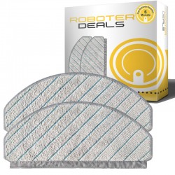 Wischpads, Ersatzpads, Mop (2 Stück) für Ecovacs Deebot X1 Plus