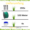 Erweiterung, Verlege Set, Installations-Kit für alle Husqvarna Automower (100m Draht, 200x Rasennägel, 4x Verbinder)