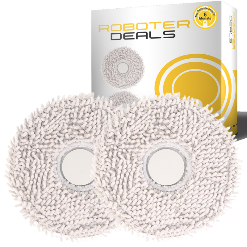 Wischplatten, Ersatzhalterung mit Mikrofaserpad (2 Stück) für Dreame L10s Ultra Wischplatten, Ersatzhalterung mit Mikrofaserpad (2 Stück) für Dreame L10s Ultra
