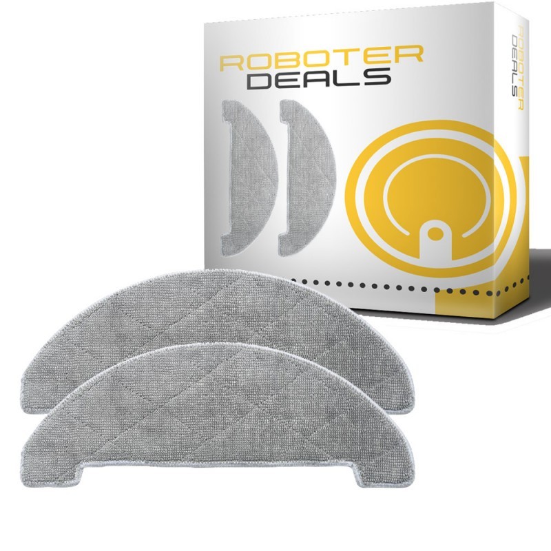 Mikrofaserpad, Wischtuch, Ersatz-Mopp (2 Stück) für Airrobo T10 Plus Mikrofaserpad, Wischtuch, Ersatz-Mopp (2 Stück) für Airrobo T10 Plus