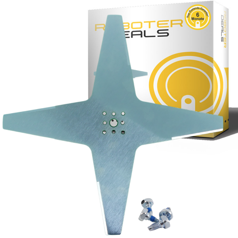 Edelstahl Messer 25 cm mit 4 Klingen für Stiga Autoclip 500 Serie Edelstahl Messer 25 cm mit 4 Klingen für Stiga Autoclip 500 Serie