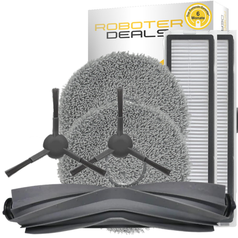 Zubehör Set, Ersatzteile für Dreame L20 Ultra (2x Filter, 2x Seitenbürste, 2x Pad, 1x Hauptbürste) Zubehör Set, Ersatzteile für Dreame L20 Ultra (2x Filter, 2x Seitenbürste, 2x Pad, 1x Hauptbürste)
