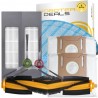 Zubehör Set, Ersatzteile für Ecovacs Deebot N10 Plus (1x Hauptbürste, 2x Pad, 2x Filter, 2x Seitenbürste, 2x Staubbeutel) Zubehör Set, Ersatzteile für Ecovacs Deebot N10 Plus (1x Hauptbürste, 2x Pad, 2x Filter, 2x Seitenbürste, 2x Staubbeutel)