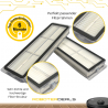 Zubehör Set, Ersatzteile für Dreame L20 Ultra (2x Filter, 2x Seitenbürste, 2x Pad)